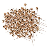 Maxbell 100 Pieces Artificial Berries Foam Flower Fruit Stamens DIY Supplies Gold