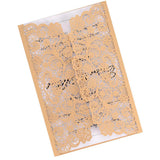 Maxbell Wedding Invitation Cards Laser Cut Invitation Envelope Wedding Supplies Card