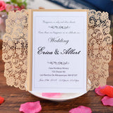 Maxbell Wedding Invitation Cards Laser Cut Invitation Envelope Wedding Supplies Card