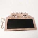 Max Eid Ramadan Wooden Hanging Blackboard Chalkboard Prayer Decoration Gifts