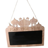 Max Eid Ramadan Wooden Hanging Blackboard Chalkboard Prayer Decoration Gifts