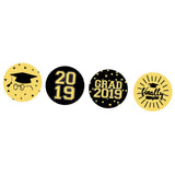 Max 108pcs 2019 Graduation Sealing Sticker Candy Wrap Sticker Labels Decor
