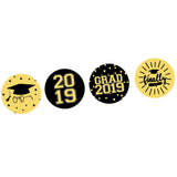 Max 108pcs 2019 Graduation Sealing Sticker Candy Wrap Sticker Labels Decor