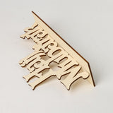 Max Handcraft Eid Mubarak DIY Wooden Letter Muslim Home Decor Desktop Ornaments