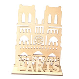 Max Wooden Desktop Decoration Notre Dame de Paris Decor for Home, Office etc.