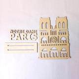 Max Wooden Desktop Decoration Notre Dame de Paris Decor for Home, Office etc.