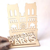 Max Wooden Desktop Decoration Notre Dame de Paris Decor for Home, Office etc.