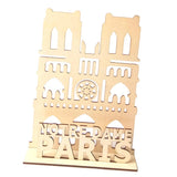 Max Wooden Desktop Decoration Notre Dame de Paris Decor for Home, Office etc.