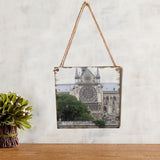 Max Wood Notre Dame de Paris Decoration Wooden Hanging Plaque Sign  Style 2