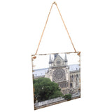 Max Wood Notre Dame de Paris Decoration Wooden Hanging Plaque Sign  Style 2