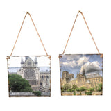 Max Wood Notre Dame de Paris Decoration Wooden Hanging Plaque Sign  Style 2