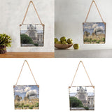Max Wood Notre Dame de Paris Decoration Wooden Hanging Plaque Sign  Style 2