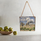 Max Wood Notre Dame de Paris Decoration Wooden Hanging Plaque Sign  Style 1
