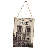 Max Decorative Hanging Ornaments Plaques DIY Hanging Wooden Board Wooden Style 1