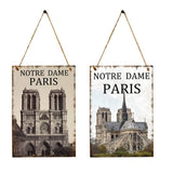 Max Decorative Hanging Ornaments Plaques DIY Hanging Wooden Board Wooden Style 1