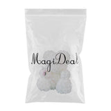 Max Soft and Cute Teddy Bear Toy Artificial Rose Flower Bear Toll White