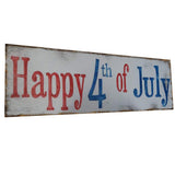 Max DIY Wood Hanging Lettered Board Plaque Patriotic Sign Party Supplies Style 2