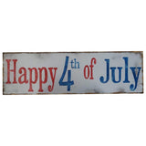 Max DIY Wood Hanging Lettered Board Plaque Patriotic Sign Party Supplies Style 2