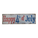 Max DIY Wood Hanging Lettered Board Plaque Patriotic Sign Party Supplies Style 2