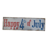 Max DIY Wood Hanging Lettered Board Plaque Patriotic Sign Party Supplies Style 2