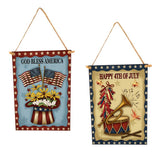 Max DIY Wood Hanging Lettered Board Plaque Sign Star Decorated Edges Style 2