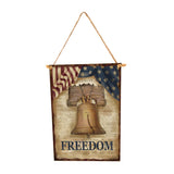 Max DIY Wood Hanging Lettered Board Plaque Wall Decor Sign America Flag Style 3