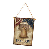 Max DIY Wood Hanging Lettered Board Plaque Wall Decor Sign America Flag Style 3