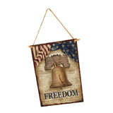 Max DIY Wood Hanging Lettered Board Plaque Wall Decor Sign America Flag Style 3