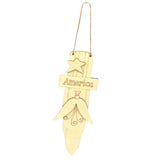 Max Cute Design Decorative Hanging Board Wooden Plaque Sign for Home Decoration