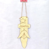 Max Cute Design Decorative Hanging Board Wooden Plaque Sign for Home Decoration