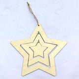Max Decorative America Independence Day Hanging Board Wooden Plaque Sign