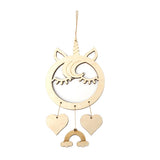 Max Wood Plaque MDF Dreamcatcher Mobile Dream Catcher Unicorn+4xCord Unicorn 1