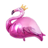 Max Cartoon Animal Aluminum Film Balloon Crown Pink Flamingo+Swan Crown Flamingo