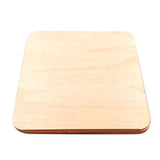 Max 5pcs Natural Square Wooden Slices Log Square Chips DIY Wood Craft Supplies