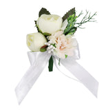 Max Wedding Groom Bridal Artificial Flower Corsage Brooch Pin Europe Retro