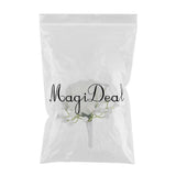Max Wedding Groom Bridal Artificial Flower Corsage Brooch Pin  Rose + Gypsophila