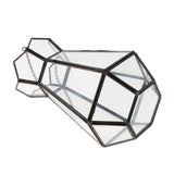 Max Glass Hanging Terrarium Air Plant Candle Vase Holder Wedding Favor Black