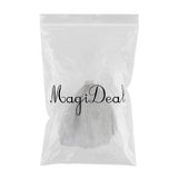 Max Wedding Bridal Veil+Comb 2/3/4 Ply Beige Flocking Snowflake+Black Mesh-4 Ply