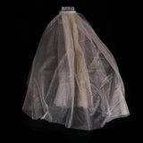 Max Wedding Bridal Veil+Comb 2/3/4 Ply Champagne Spray Gold + Black Mesh-4 Ply