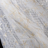 Max Wedding Bridal Veil+Comb 2/3/4 Ply Golden Seafish+Beige Mesh-4 Ply