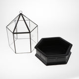 Max 3D Geometric CandleHolder Terrarium Glass Flower House Plant Container