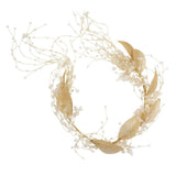 Max Gold Rhinestone Headband Wedding Headpieces Bride Headdress Hair Decoration
