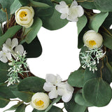 Max Simulated Green Wreath Garland Door Decor Artificial Plants Greenery Flowers