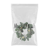 Max Simulated Green Wreath Garland Door Decor Artificial Plants Greenery Flowers