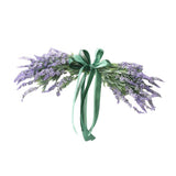 Max Autumn Artificial Flower Lintel Front Door Wall Decor Wreath Purple Lavender