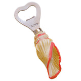 Max Creative Resin Seashell Bottle Opener for Wedding Birthday Party Favor Gift