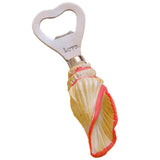 Max Creative Resin Seashell Bottle Opener for Wedding Birthday Party Favor Gift
