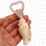 Max Creative Resin Seashell Bottle Opener for Wedding Birthday Party Favor Gift