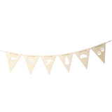 Max Wood Bunting Banners Hanging Signs Kids Room Party Wall Decor + Rope Style_2