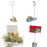 Max Resin Place Card Holders Photo Stand Memo Clips Party Decor Slipper Fish